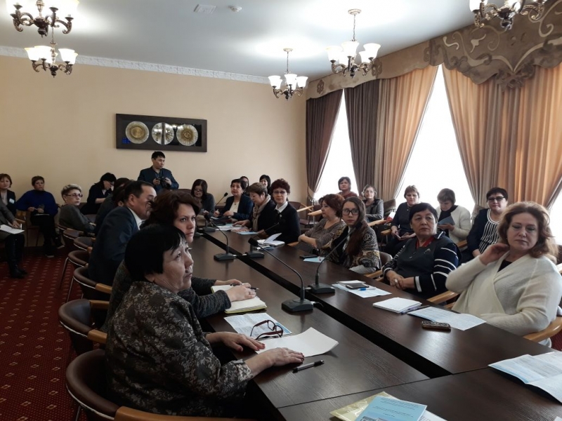 23 февраля 2018 года на базе Карагандинского высшего политехнического колледжа  прошло заседание областного методического объединения преподавателей русского языка и литературы.