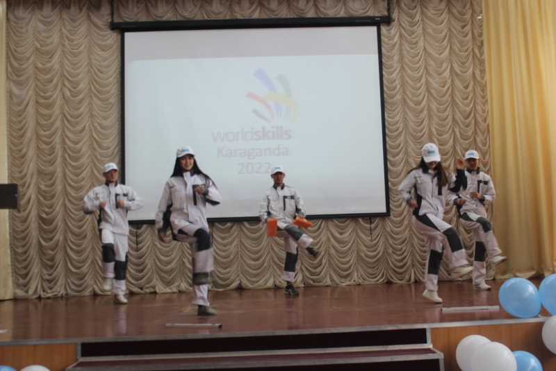 «Теміртау жоғары политехникалық колледжі» КМҚК базасында «Worldskills Karaganda - 2022» аймақтық чемпионатының қорытынды күні