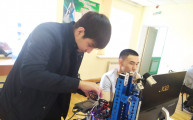 Региональный чемпионат профессионального мастерства «WorldSkills Kazakhstan-2022» по компетенции «Мобильная робототехника» на базе ЧУ  «Карагандинский высший колледж «Bolashaq»