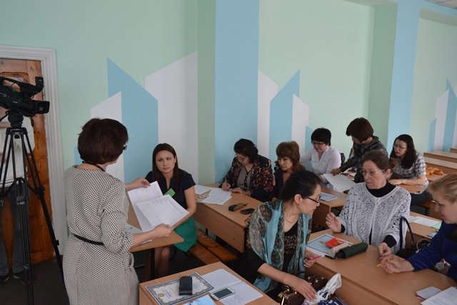 2015 году 23 апреля в  Карагандинском МГТК   колледже проводился конкурс в рамках  ОМО русского языка.
