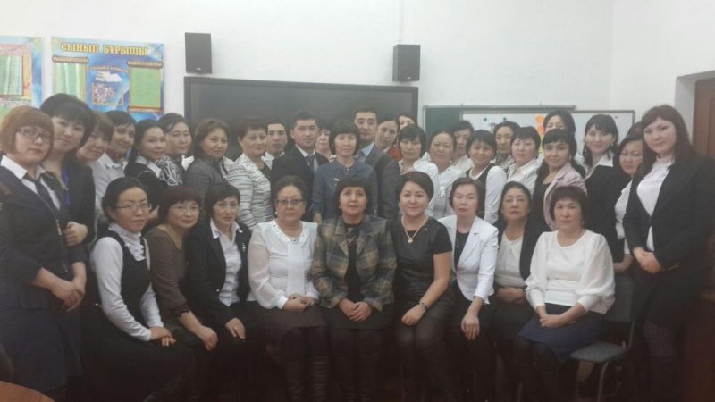 8 января 2016 года в г.Сарань в целях реализации проекта «Таным» прошли обучающие семинары , где принимали участие учителя казахского и русского языков, математики, физики, химии, биологии.