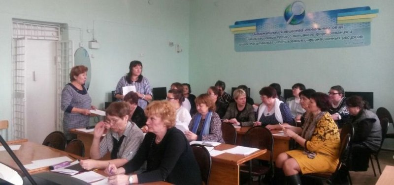 29 марта 2017 года учебно-методический центр развития образования Карагандинской области на базе КГУ «СШ №12» Абайского района провел выездной семинар