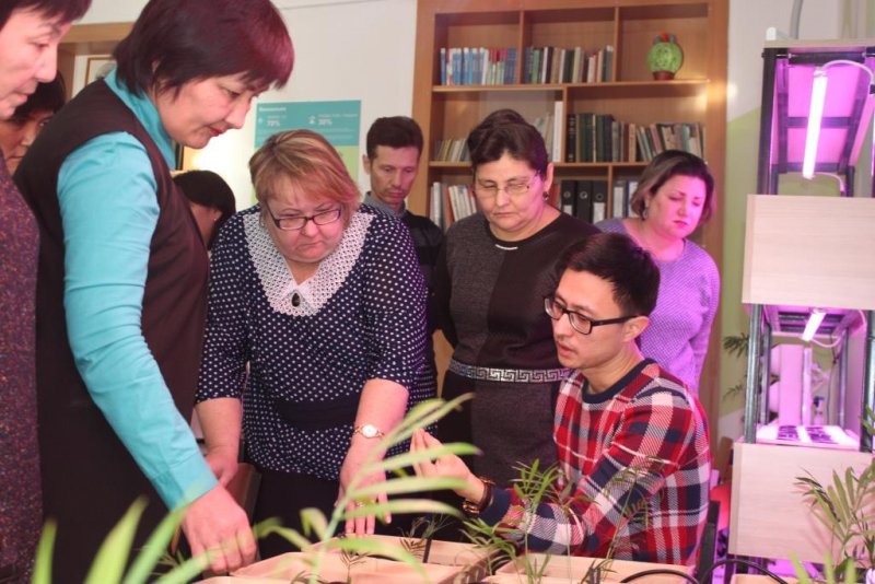 В Карагандинской области стартовал областной проект  «Выращивание зеленых растений методом гидропоники и аэропоники»