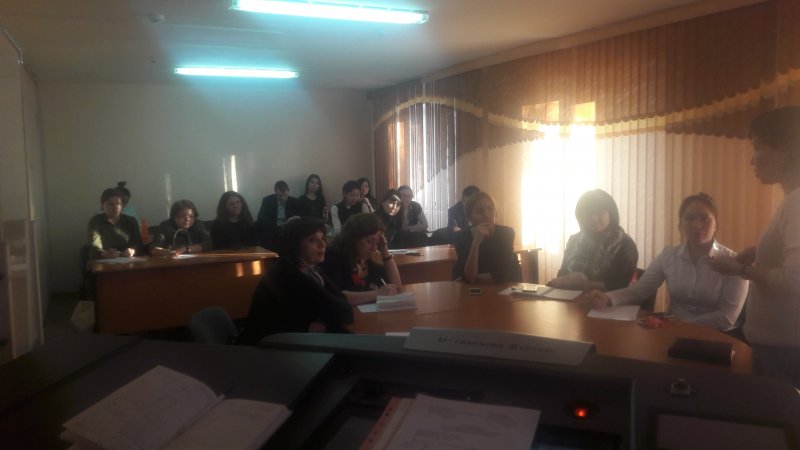 Заседание областного методического объединения учителей английского языка специализированных школ-интернатов