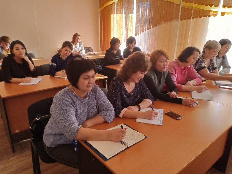 Заседание творческой группы учителей казахского языка и литературы