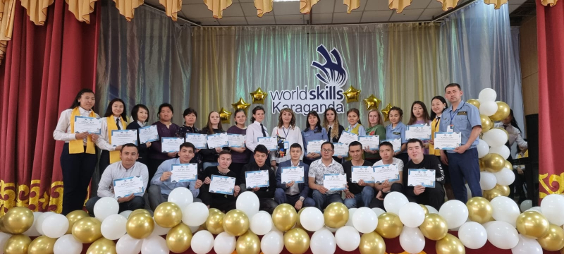 Завершающий день регионального чемпионата профессионального мастерства «WorldSkills Karaganda-2022» на базе КГУ «Карагандинский железнодорожный колледж»