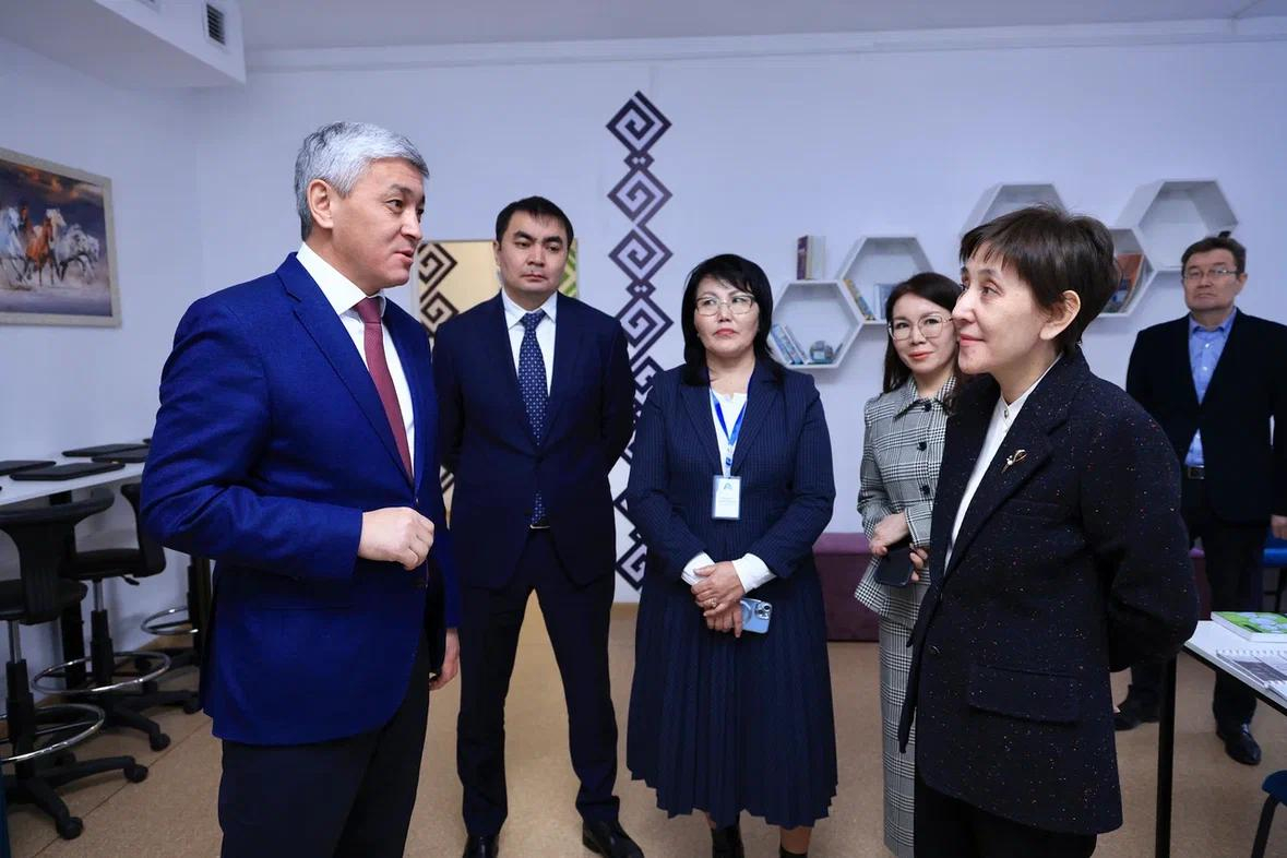 Қазақстан Республикасы Премьер –Министрінің орынбасары Дүйсенова Тамара Қасымқызының Қарағанды облысының білім беру ұйымдарына сапары.