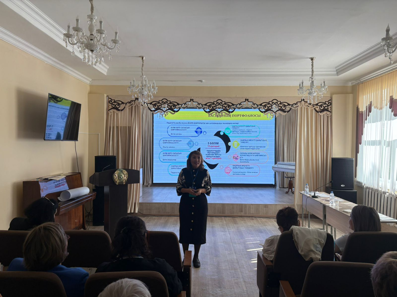 Қарағанды облысының білім беру қызметкерлерінің «БІЛІМ КЕЛЕШЕГІ: АДАЛ АЗАМАТ – КӘСІБИ МАМАН» тақырыбындағы тамыз секциялық отырыстары