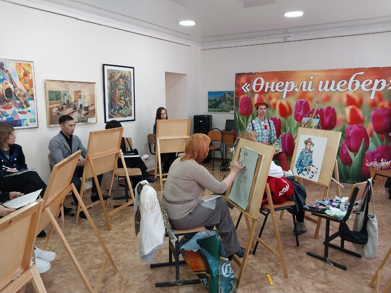 Областные творческие практические мастер-классы педагогов дополнительного образования «ӨНЕРЛІ ШЕБЕР» художественно-эстетического направления