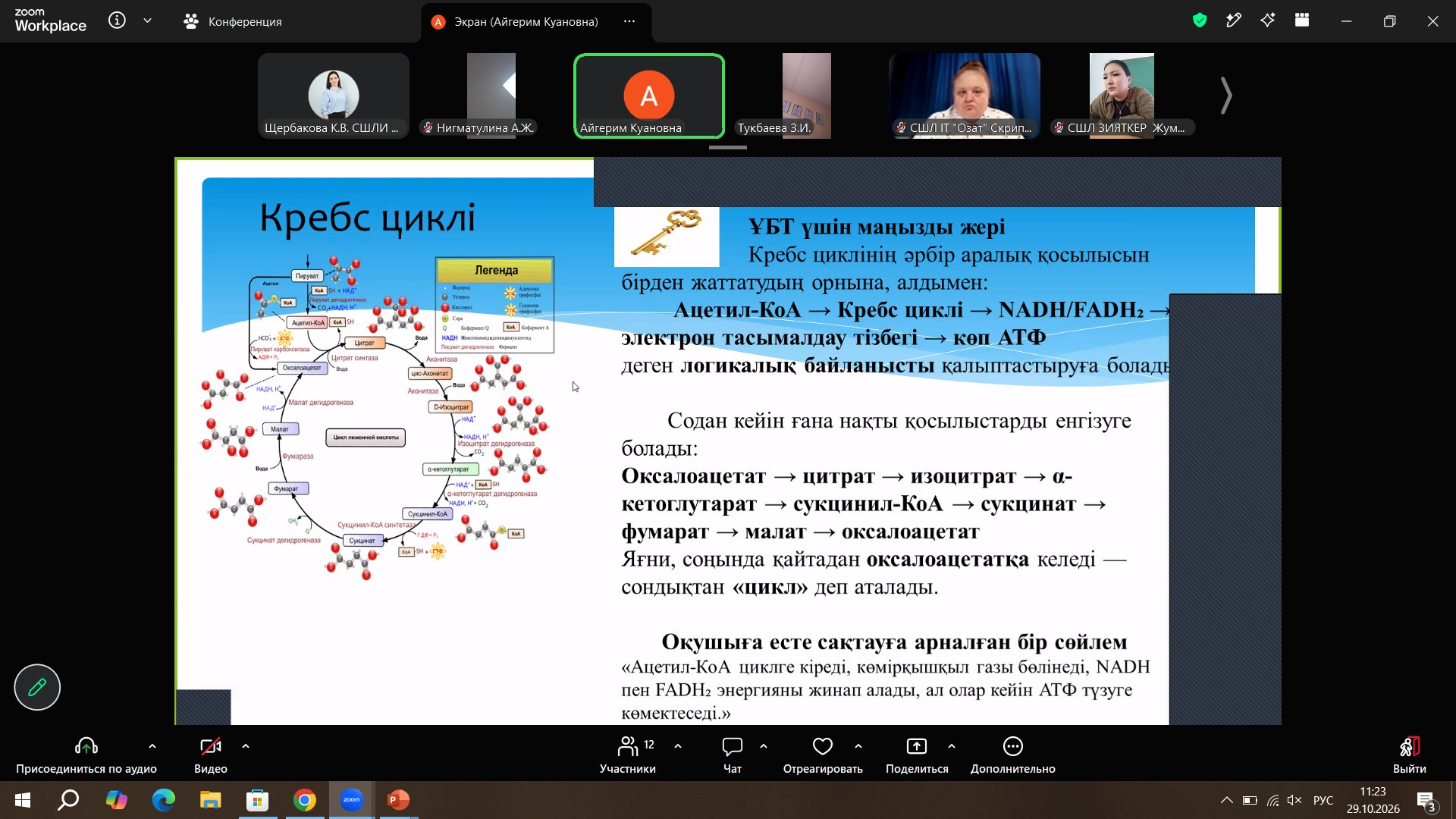 ОБЛАСТНОЕ МЕТОДИЧЕСКОЕ ОБЪЕДИНЕНИЕ УЧИТЕЛЕЙ ХИМИИ И БИОЛОГИИ