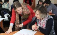 30 сентября 2014 года на базе Учебно-методического центра был проведен семинар-тренинг для руководителей методических объединений английского языка Карагандинской области.