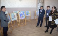 Областной конкурс «Сиқырлы әлем» для учителей изобразительного искусства и черчения общеобразовательных школ Карагандинской области.