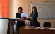 Заседание областного методического объединения преподавателей казахского языка и литературы организаций ТиПО