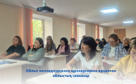 Областной семинар для методистов колледжей области